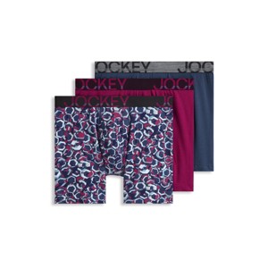 Jockey Men's ActiveStretch 7" Long Leg Boxer Brief - 3 Pack - 1 of 4