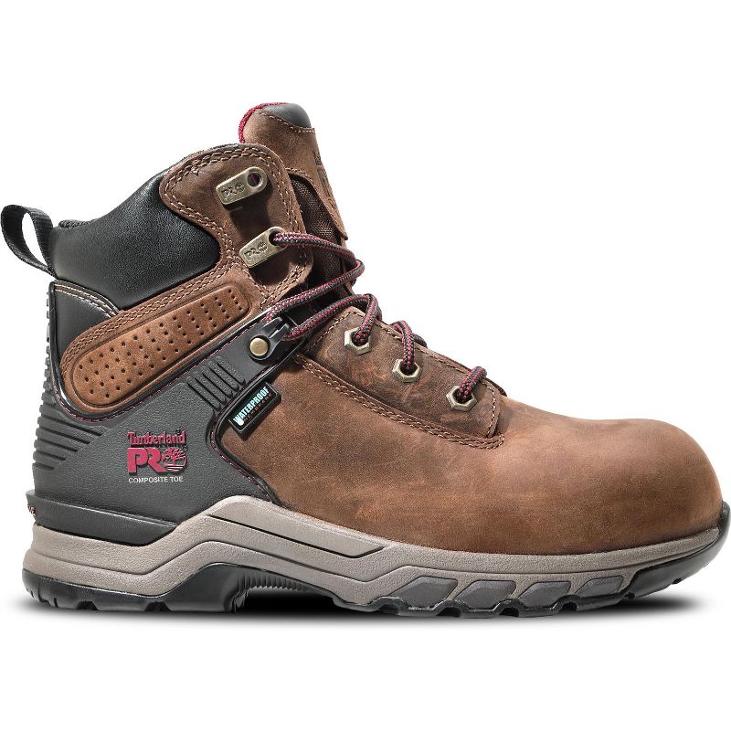 Timberland PRO  Women's Composite Toe, Hypercharge EH, WP, 6 Inch Work Boots, 2 of 3