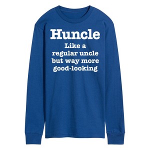 Men's - Instant Message - Huncle Long Sleeve Graphic T-Shirt - 1 of 4