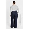 Women's Plus Size Jojo Straight Jean - dark denim | CITY CHIC - 3 of 4