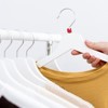 Unique Bargains Reusability Easy to use Clothes Hanger Markers Clips 300 Pcs - 4 of 4