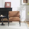 MAYEERTY 27.56" Modern Accent Chair, Plush Cushions Metal Frame, Living Room Office, Multi-Color - 2 of 4