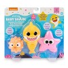 Baby Shark Sensory Fun Friends Bath Toy - 3pk