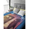 Doctor Who Throw Blanket - 10th Doctor David Tenant Fleece Throw Blanket 45x60 - 2 of 3