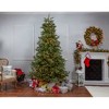 9ft Sterling Tree Company LED Full Natural Cut Portland Pine Artificial Christmas Tree - image 2 of 4