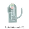 Unique Bargains Utility 3-Hook Adhesive Bunny 3.15"x1.38" 5 Pcs - 3 of 4