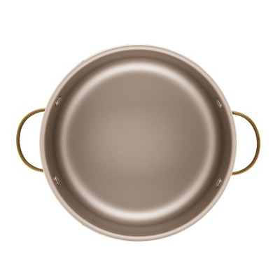 Champagne Aluminum Nonstick 5.5 Quart Dutch Oven with Lid