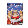 Evergreen Garden Flag Oh Deer Lustre Double Sided Indoor Outdoor Decor 18" x 12.5" - 2 of 2