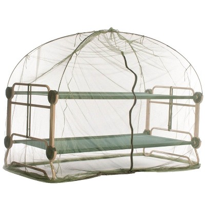 Disc-O-Bed Mosquito Net and Frame for Cam-o-Bunk Camping Cots, Green