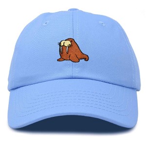 Dalix Walrus Cap Embroidered Mens Cotton Dad Hat Baseball Hat - 1 of 4