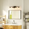 Rectangular Aluminum Framed Wall Bathroom Vanity Mirror - 3 of 4