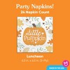 Big Dot of Happiness Little Pumpkin Party Napkins, Fall Birthday or Orange Pumpkin Baby Shower Decor, White 3-Ply Paper Luncheon Napkins - 24 Count - 4 of 4
