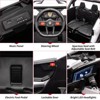 24V Ride On UTV Car for Kids, Remote Control, 200W Motors, LED Lights, USB Music, Spring Suspension - 2 of 4