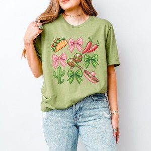 Simply Sage Market Fiesta Coquette Collage Short Sleeve Tee - 1 of 4