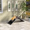 PawHut Dog Agility Equipment, Dog Playground Equipment, Agility Equipment Ramp for All Breed Dogs, for Backyard, Park, Dog Obstacle Course, Gray - 2 of 4