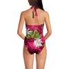 Lands' End Women's Sculpting Suit Plunge Halter High Leg One Piece Swimsuit - 2 of 4