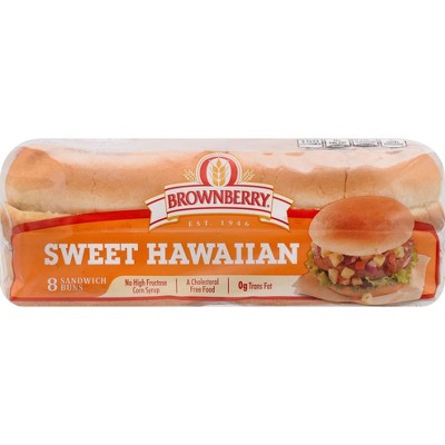 Brownerry Sweet Hawaiian Buns - 16oz