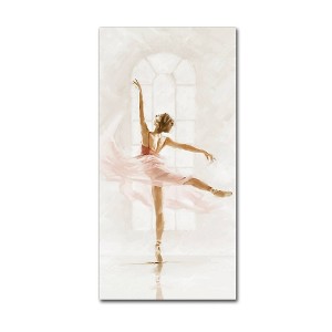 Trademark Fine Art 24" x 47" Grace and Beauty 2 by The Macneil Studio: Modern Unframed Canvas for All Ages - 1 of 4