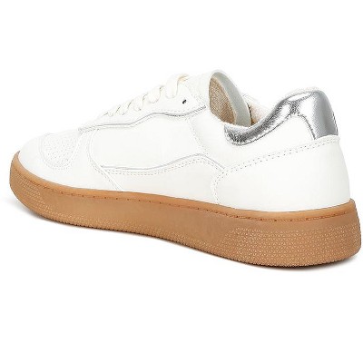 Женские кроссовки London Rag Womens Kyniska Faux Leather Everyday Sneakers 10 — фото 3