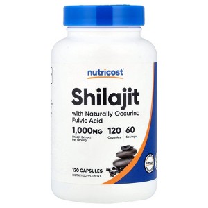 Nutricost Shilajit, 120 Capsules - 1 of 2
