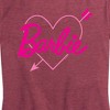 Women's - Barbie - Arrow Heart Logo Short Sleeve Graphic T-Shirt - 2 of 4