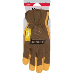 Kinco Men's Indoor/Outdoor Work Gloves Brown M 1 pair - 1 of 1