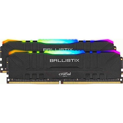 Crucial Ballistix 16GB DDR4 SDRAM Memory Module - For Motherboard - 16 GB (2 x 8 GB) - DDR4-3000/PC4-24000 DDR4 SDRAM - CL15 - 1.35 V - Unbuffered