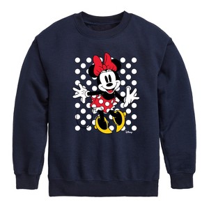 Boys' - Disney - Mickey & Friends Graphic Long Sleeve Fleece Sweatshirt - 1 of 4