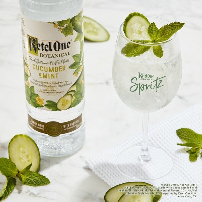 Ketel One Cucumber Lime Vodka - 50ml Bottle