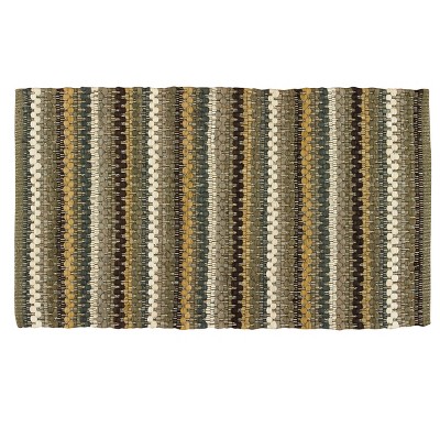 Park Designs Mineral Stripe Rag Rug - 2' X 3' - Gray : Target