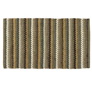 Park Designs Mineral Stripe Rag Rug - 2' x 3' - Gray - 1 of 3