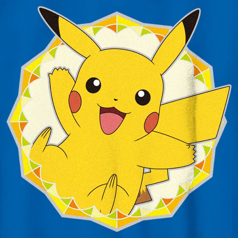 Boy's Pokemon Pikachu Circle T-Shirt, 2 of 6