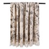 Botanical Printed Throw - Design Imports: Cotton, Hypoallergenic, Machine Washable, 50x60 inches - 2 of 4