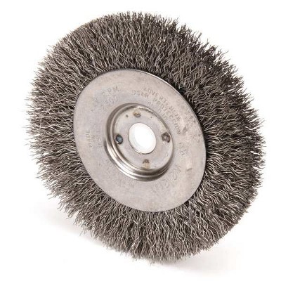 Weiler  Crimped Wire Wheel Brush,Arbor Hole 96008