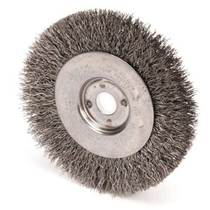 Weiler  Crimped Wire Wheel Brush,Arbor Hole 96008 - 1 of 2