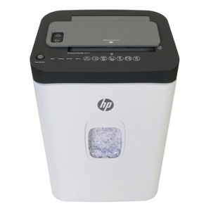 HP Inc. AF2014 200-Sheet Microcut Heavy-Duty Auto-Feed Shredder in White - 1 of 4