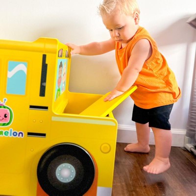 Cocomelon School Bus Toy Box - Delta Children