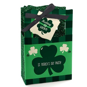 Big Dot of Happiness St. Patrick's Day - Saint Paddy's Day Party Favor Boxes - Set of 12 - 1 of 4