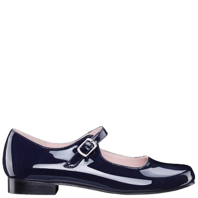 Girl Kid's Bonnett Patent Shoes - Nina