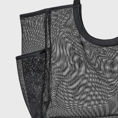 Сумки Shade & Shore Packable Cut Out Mesh Tote Handbag - Shade & Shore™ Black — фото 5