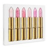 Stupell Industries Pink Gold Lipstick Glam Fashion Canvas Wall Art - 3 of 4