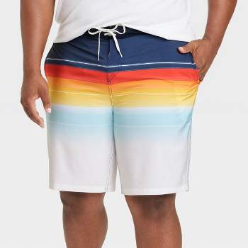 Men's Striped Board Shorts - Goodfellow & Co™