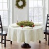 Elrene Poinsettia Elegance Jacquard Holiday Tablecloth - Elrene Home Fashions - 2 of 3