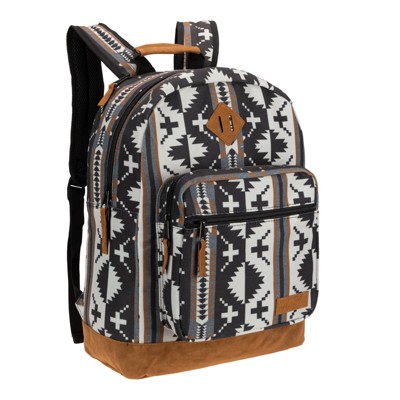 Wrangler Yellowstone 18.5" Travel School Backpack for Women Men Girl Boy, Classic Logo Water Resistant Casual Daypack
