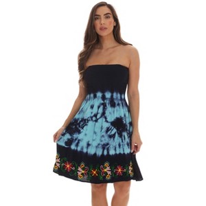 Riviera Sun Womens Strapless Tube Short Dress - Summer Dresses - 1 of 4