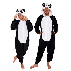 FUNZIEZ! - Panda Slim Fit Adult Unisex Novelty Union Suit - X Small