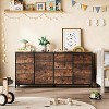 14 Drawer Dresser, 63 Inch Dresser TV Stand with Power Outlet - 2 of 4
