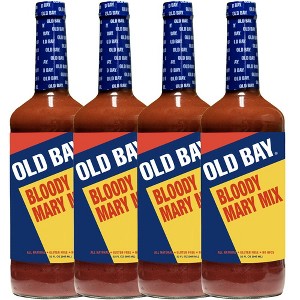 George’s Beverage Company Old Bay Mix - 1L Bottle - Gluten Free, All Natural Mixer - 1 of 2