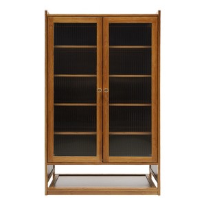 YIYIBYUS 7-Tier Shoe Organizer Free Standing Shoe Cabinet with Magnetic Doors - 1 of 4