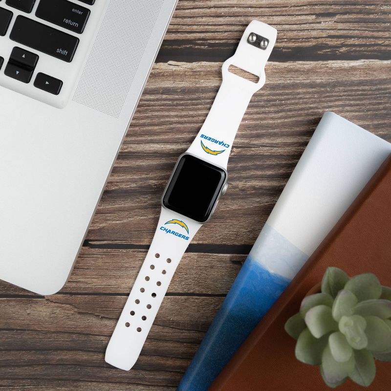 NFL Los Angeles Chargers Wordmark Apple Watch Band  
, 3 of 4